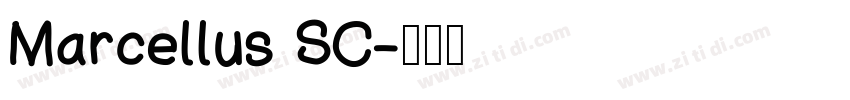 Marcellus SC字体转换